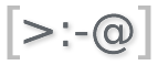 [ >:-@ ]